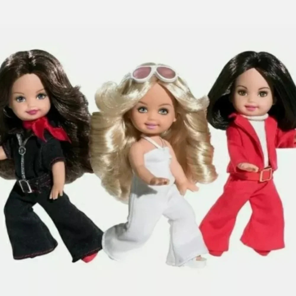 2009 Barbie Collector Charlie's Angels Kelly Dolls Giftset, Pink Label